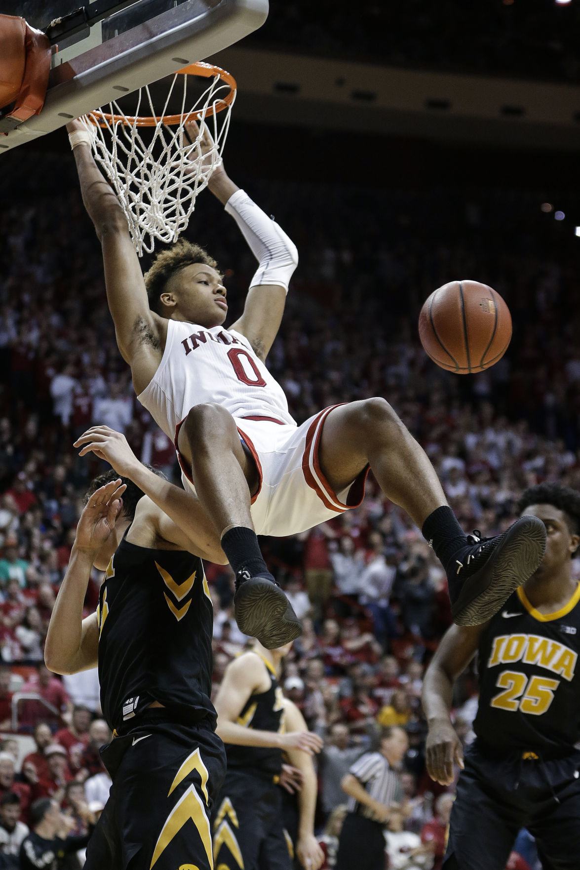 Iowa Indiana Basketball